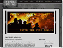 Tablet Screenshot of fireasylum.com